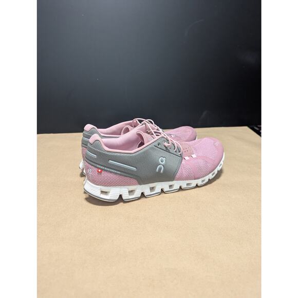 ON Running Cloud 2.0 Shoes Sneakers Rose Charcoal Womens 10.5 Workout Activewear - Picture 2 of 7